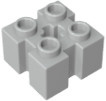Gobricks GDS-90179 Modifiziert 2 x 2, Bausteine, Grau - Bild 1