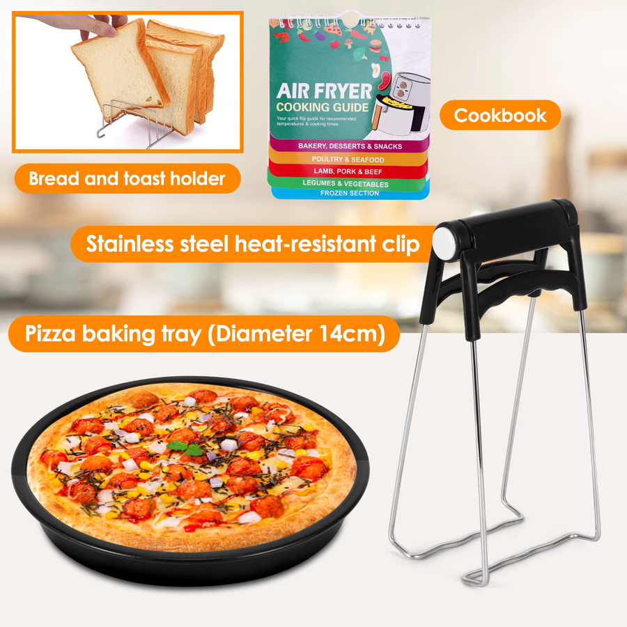 31-teiliges Heißluftfritteuse-Zubehör Set für Ninja Foodi AF400EU AF451EU AF500EU - Bild 4