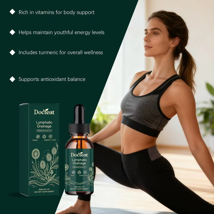 Docteat Lymphdrainage-Tropfen, Unisex - Bild 3