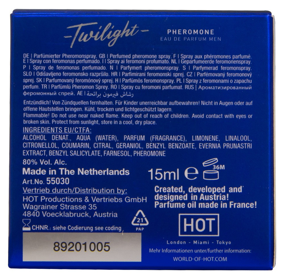 Twilight Men Eau de Parfum mit Pheromonen, Herren, 15 ml - Bild 3