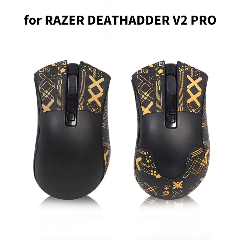 Razer Mouse Grip Tape Set für Viper Ultimate und DeathAdder V2 PRO Wireless, rutschfest und schweißabsorbierend, Multicolour - Bild 1