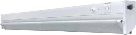 E2 LED-Lichtleiste SWING in Weiss, 12 W, IP20, verstellbar für Schrank und Spiegel - Bild 1