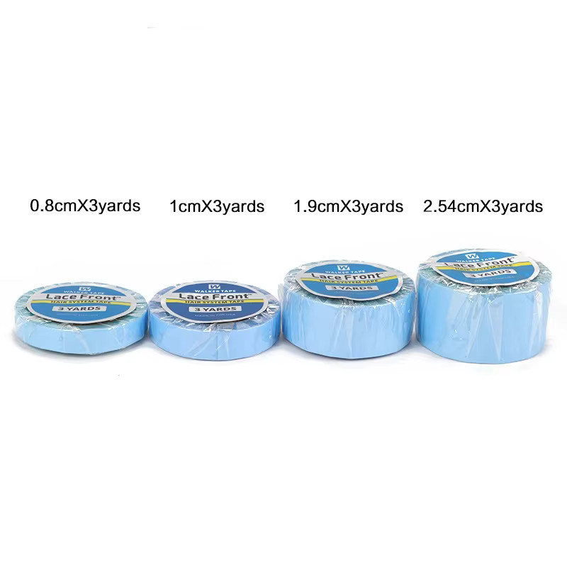 Doppelseitiges Klebeband für Perücken und Haarverlängerung, 60 Stück, 0,8 cm x 3 Yard - Bild 2