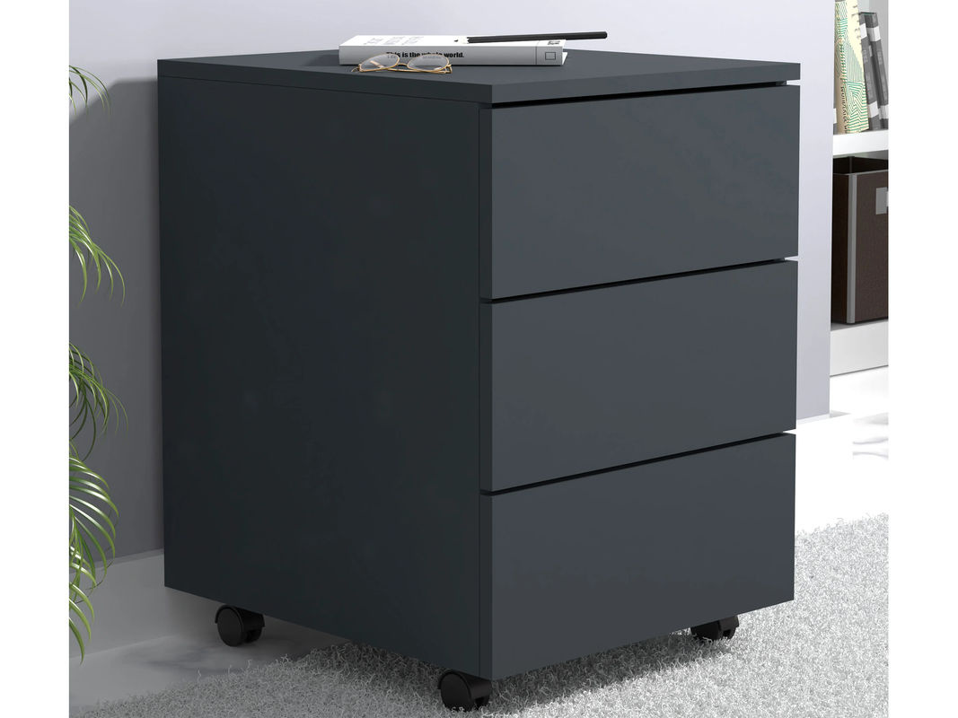 VCM Rollcontainer Dalosa mit 3 Schubladen in Anthrazit, B: 39 cm, T: 45 cm, H: 55 cm - Bild 7