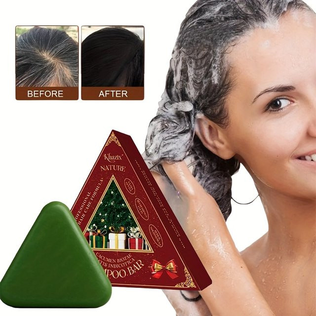 Kräuter-Shampoo-Seife, sanfte Reinigung, für alle Haartypen - Bild 1