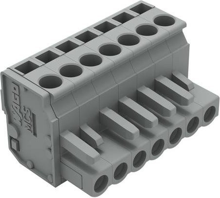 WAGO 232-207/026-000 Federleiste Grau 50 Stück - Bild 1