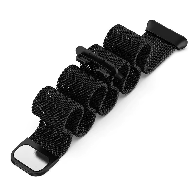 JBAILI Uhrenarmband Edelstahl, Milanaise, Silber, Unisex - Bild 2