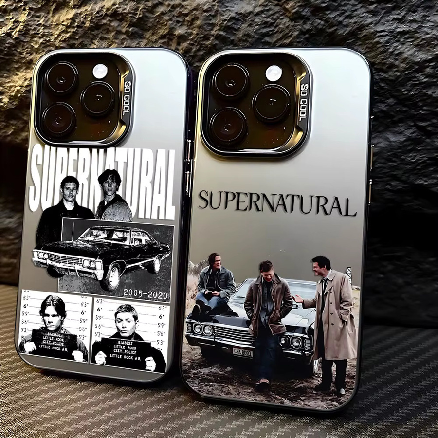 Handyhülle HOT TV Supernatural für Xiaomi Redmi Note 8 9 10 11 12 13 14 15 Pro Plus 4G 5G in Multicolour mit matter Rückseite und Sturmschutz - Bild 1