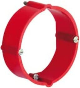 Kaiser Putzausgleichring rot, Durchmesser: 6 cm, Höhe: 2,4 cm - Bild 1