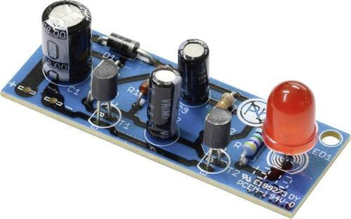 Kemo B186 Blinklicht Bausatz für 6 V/DC, 9 V/DC oder 12 V/DC in Blau - Bild 1