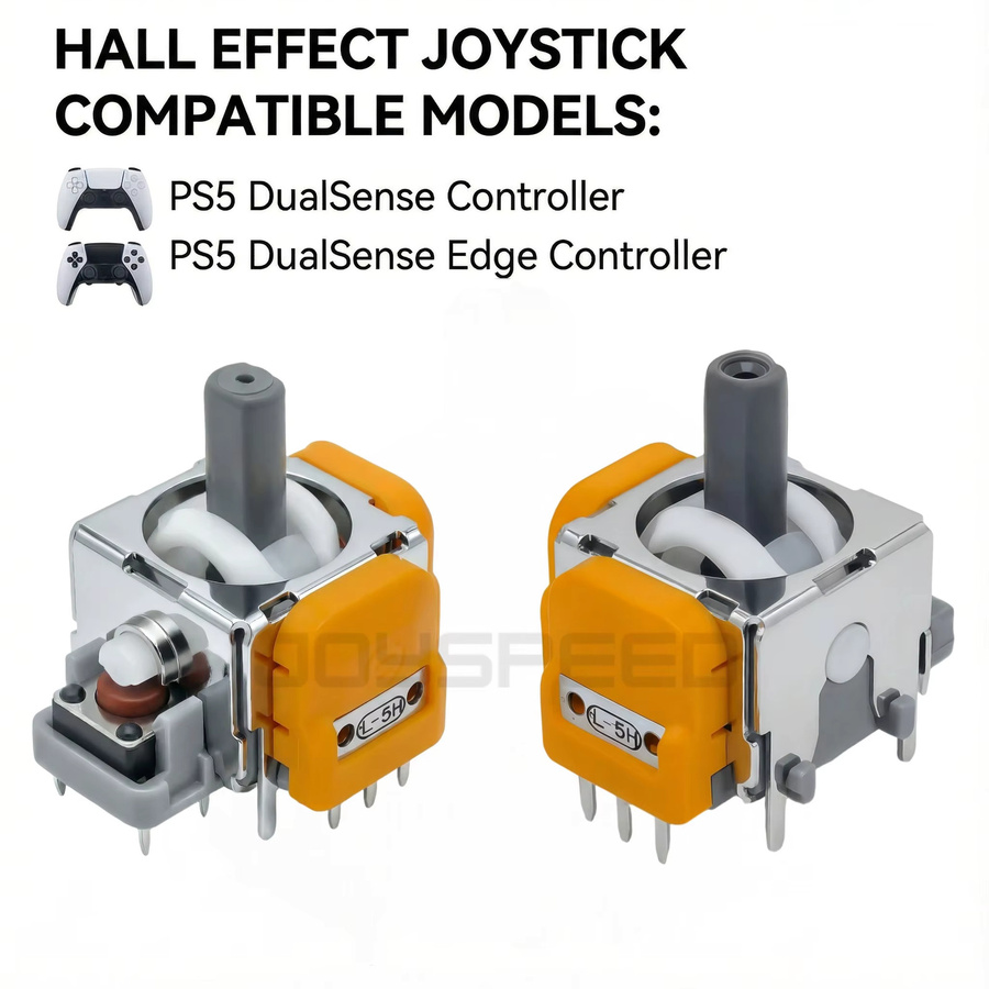 Hall-Effekt-Joystick Ersatzmodul für PS5 DualSense, PS4, Xbox Series X S und Nintendo Switch Pro Controller, 3D Analog Stick in Multicolor - Bild 3