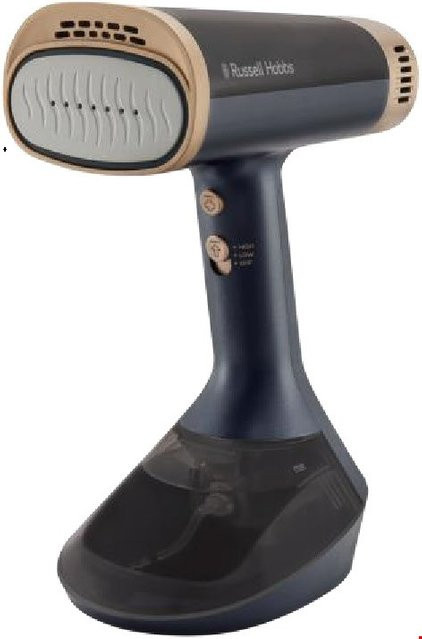 Russell Hobbs Steam Genie VacuSteam Dampfbürste in Blau mit Bürstenaufsatz und Abschaltautomatik - Bild 1