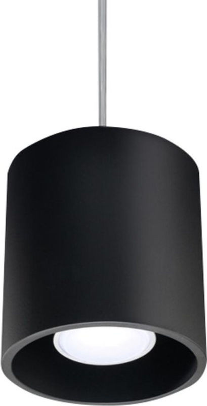 SLV Pendelleuchte Orbis Schwarz Aluminium GU10 Minimalistisch - Bild 1