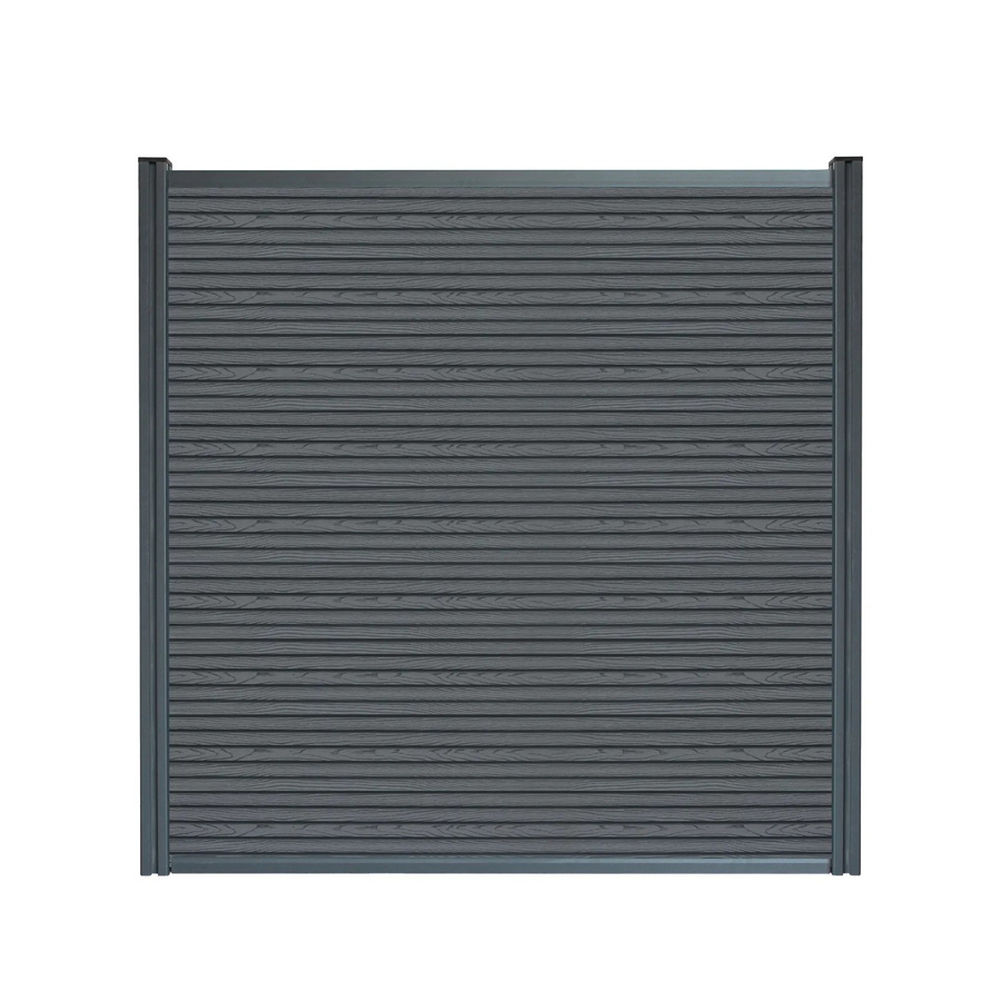 Home Deluxe WPC-Sichtschutzzaun Callado Premium 1 Element Anthrazit H: 180 cm x B: 185 cm - Bild 2