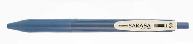 ZEBRA Sarasa Gel-Stift Vintage Blau-Grau mit 0,5mm Spitze - Bild 1
