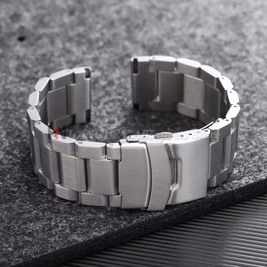 Seiko Uhrenarmband Edelstahl, Silber, Herren - Bild 2