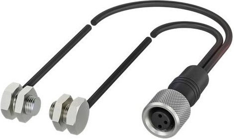 Balluff BOH TK-M05-006-01-S49F Optischer Lesekopf in Schwarz und Messing - Bild 1