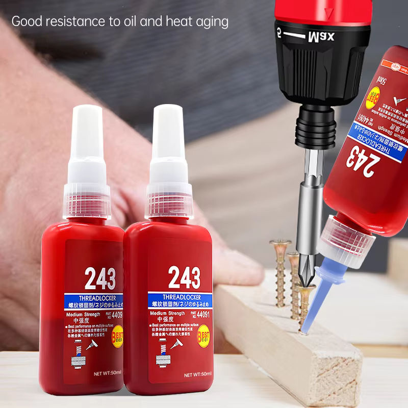 Schraubensicherungsmittel Rot 50ml Schnell härtender Schraubenkleber zur Gewindesicherung - Bild 6