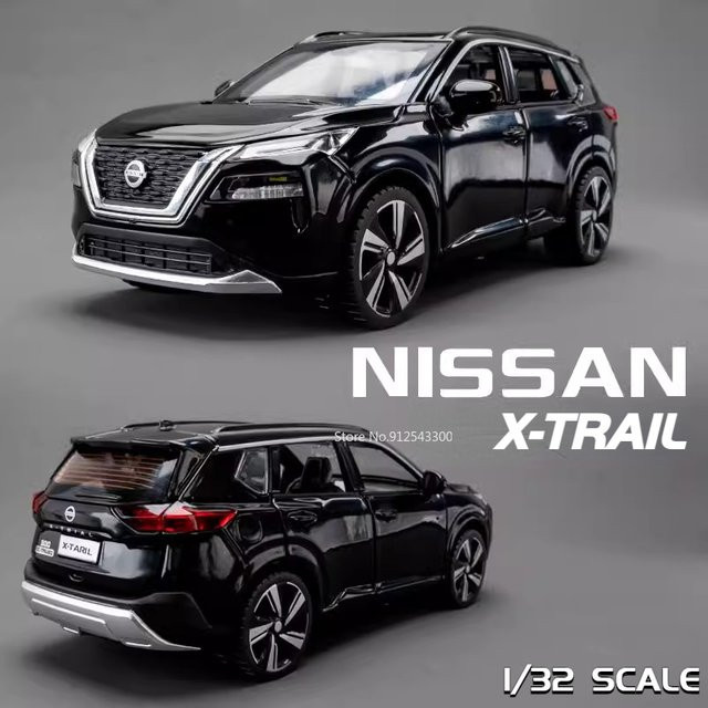 X-Trail-Spielzeugautomodell, Modellfahrzeug, Maßstab 1:32, mit Sound und Licht - Bild 1