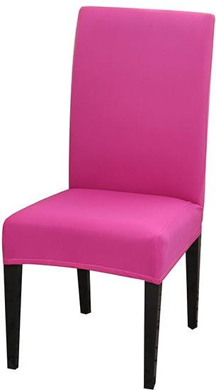 24er Set elastische Stuhlbezüge aus Spandex Stretch in Rose Rot für Esszimmer und Gastgewerbe von airldianer - Bild 1