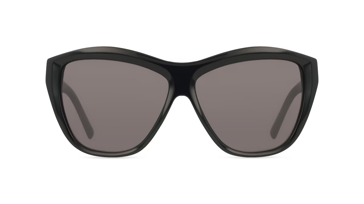 DKNY DK544S Sonnenbrille Vollrand, Quadratisch, Acetat, Unisex, schwarz - Bild 1