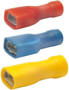 Klauke Flachsteckhülse 830/3V aus Messing für 1,5-2,5qmm in Multicolor - Bild 1