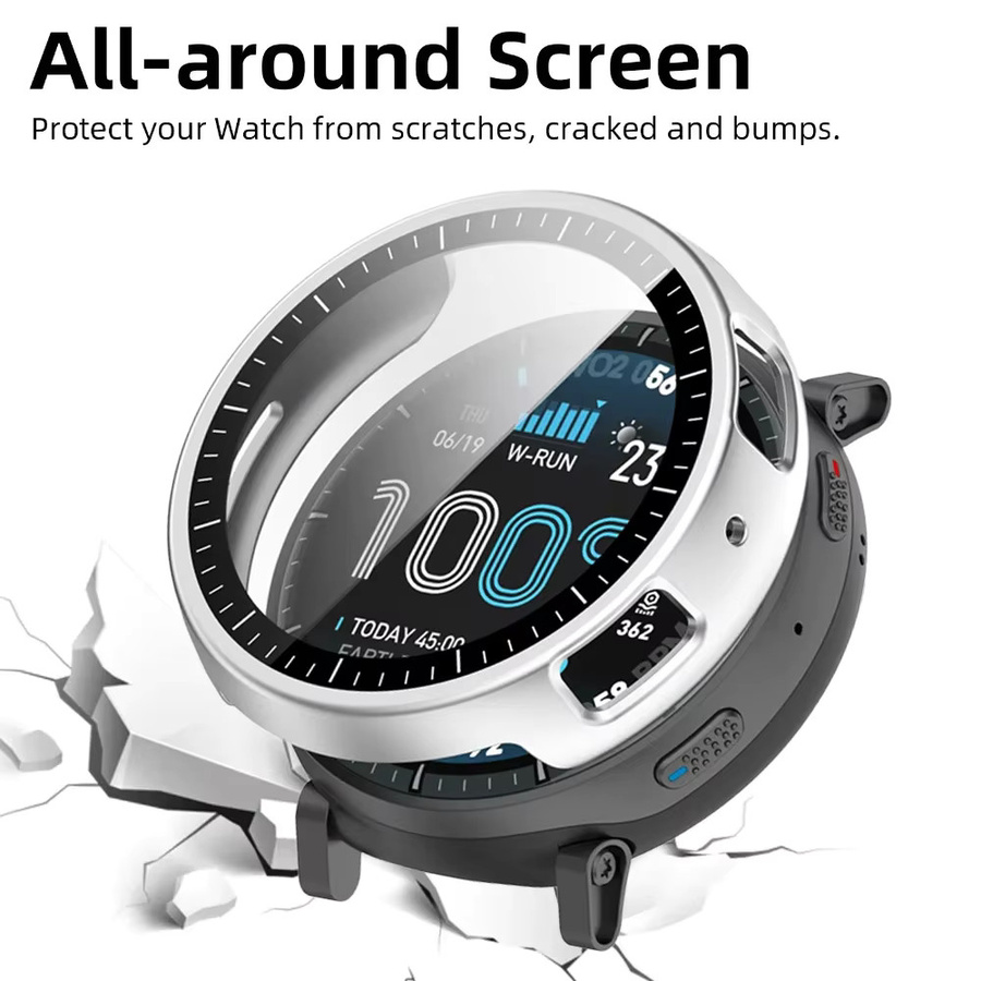 Schutzhülle Amazfit Active Max, Kunststoff, transparent - Bild 5