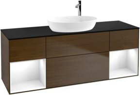 V&B Waschtischunterschrank Finion Wandbeleuchtung in Weiß lackiert Breite: 160 cm - Bild 1