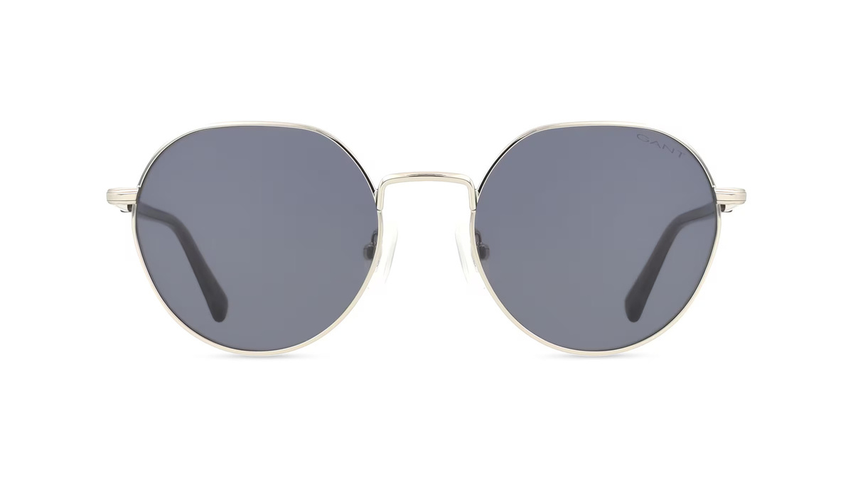 Gant GA7233 Sonnenbrille, Vollrand, Rund, Metall, Unisex, grau - Bild 1