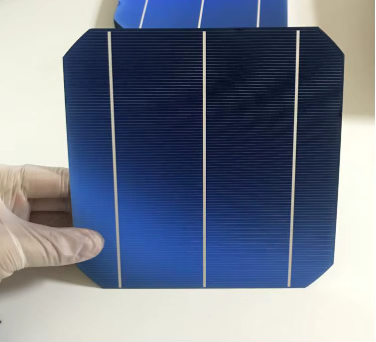 100 Stück monokristalline Solarzellen von ALLMEJORES in Blau, hocheffiziente Güteklasse A für dein DIY-Solarmodul, B/B: 156 x 156 mm, 4,9 W pro Zelle - Bild 3