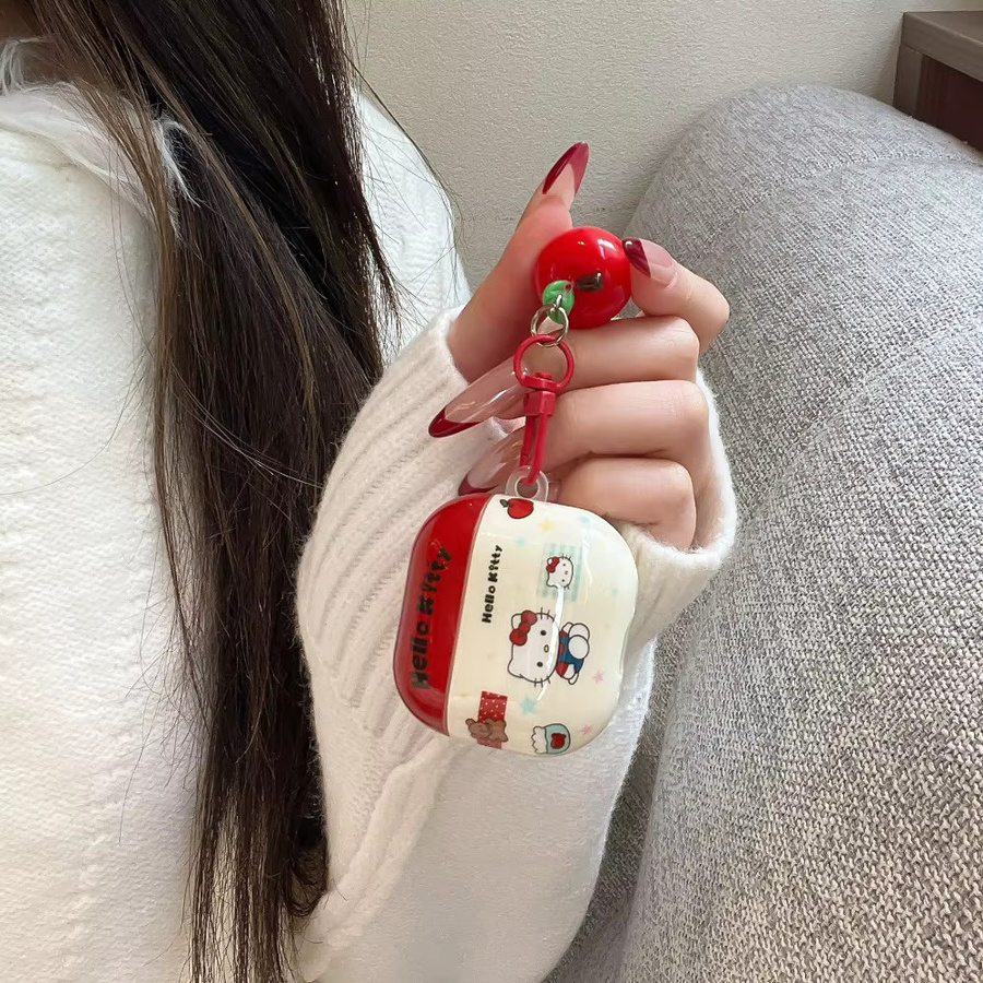 Sanrio Hello Kitty Kopfhörerhülle für Apple AirPods 1 2 3 4 Pro Pro 2 Pro 3 Wireless Kopfhörerbox - Bild 2