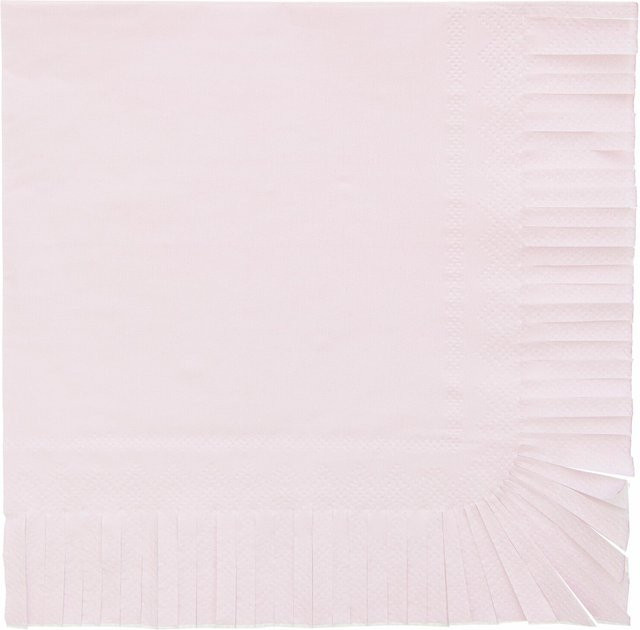 Rico Design Servietten mit Fransen in Pink, B: 33,0 cm x T: 33,0 cm x H: 20,0 cm - Bild 1