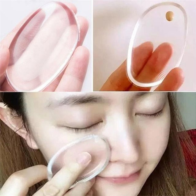 STEL ORA Silikon-Make-up-Schwamm für Foundation und BB-Creme, Unisex - Bild 1