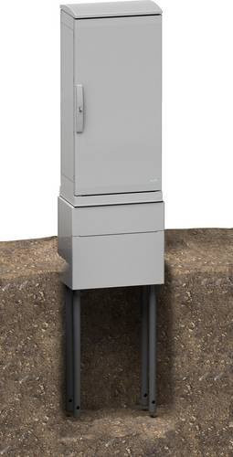 Schneider Electric NSYZZ553G Sockel in Lichtgrau (RAL 7035), B: 53,5 cm, H: 50,0 cm - Bild 1