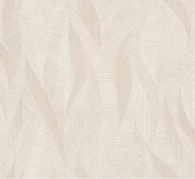 Marburg Vliestapete Papis Loveday Welle in Beige mit abstraktem Muster und FSC-Zertifizierung - Bild 1