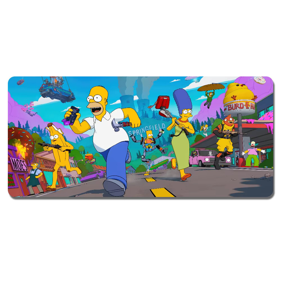 Lockedge Fortnite Mauspad in Multicolour, rutschfest und verdickt für Gaming und Office - Bild 3