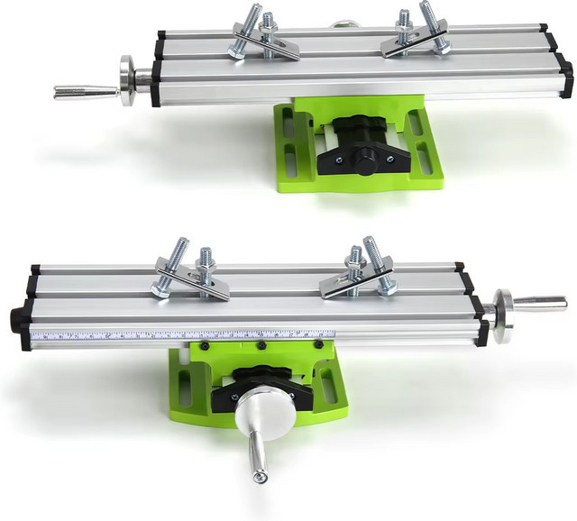 ALLSOME BG-6300 Multifunktionaler Compound-Tisch mit Kreuzschiebetisch für Fräsen und Bohren, verstellbar in X-Y-Achse - Bild 1