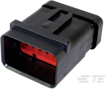 TE Connectivity 1717677-1 Steckverbinder in Schwarz - Bild 1