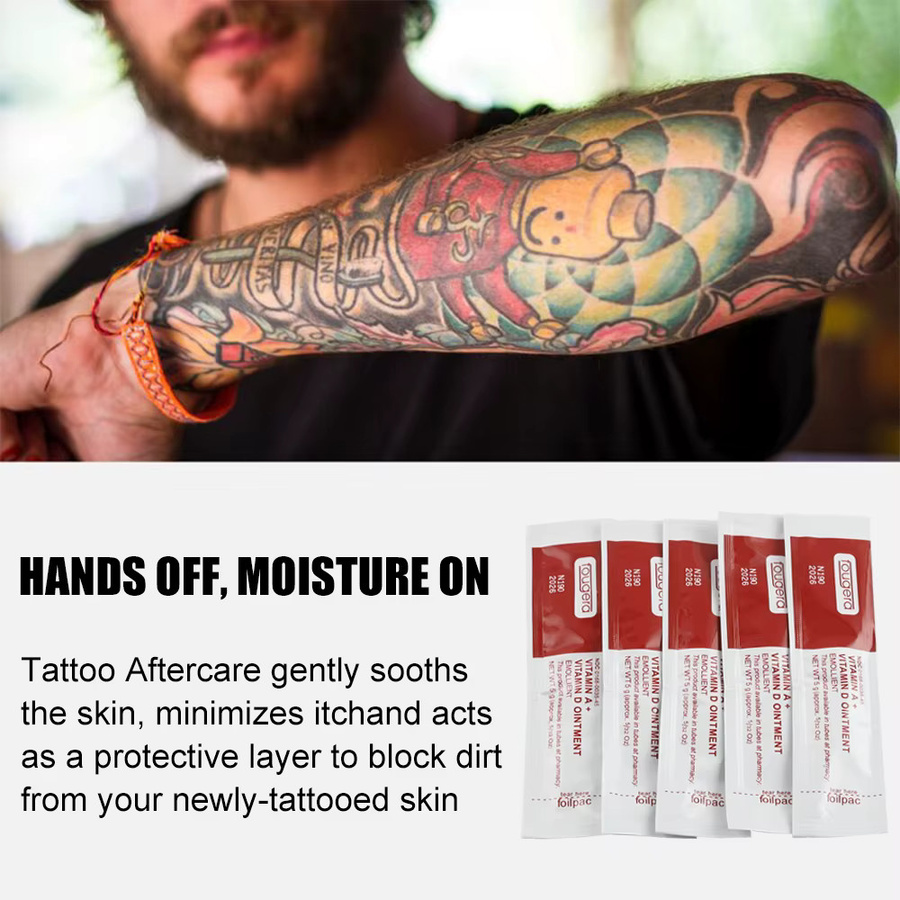 Fougera Tattoo Nachsorge Creme, Vitamin A&D, Unisex - Bild 6