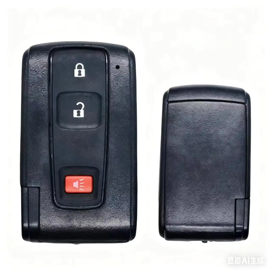Da Shi 4D Chip Funkschlüssel für Toyota Prius 2004-2009 mit 2/3 Tasten, 312/433 MHz, FCC MOZB21TG CN007357 - Bild 2