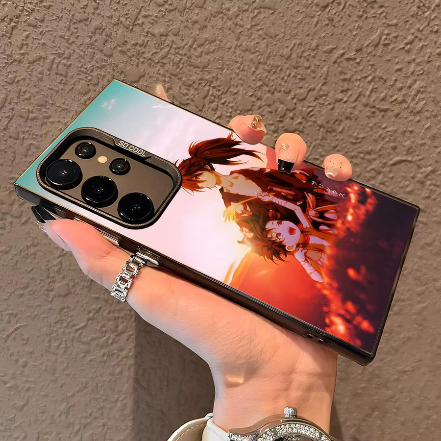 Anime Hyakkimaru Silikon Handyhülle für Samsung Galaxy S25 Edge S24 S23 S22 S21 S20 Ultra in Bunt und Silber - Bild 3