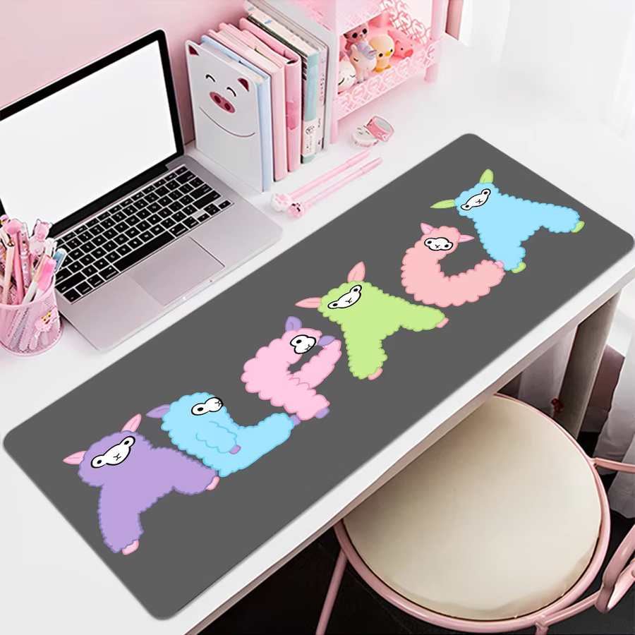 Lama Alpakas Custom Skin Tischmatte Multicolour Mousepad für PC und Tastatur - Bild 5