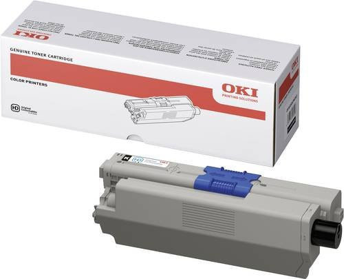 Original OKI Toner 44469803 Schwarz für Laserprinter, Kapazität: 3.500 Seiten - Bild 1