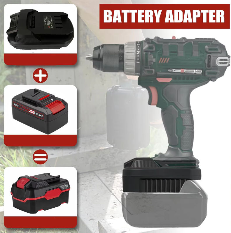 Einhell EIN18PAR Batterieadapter für Einhell 18V Li-Ionen-Akkus in Schwarz - Bild 3