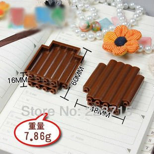 Youe Shone Palisadenwand 1X6X6 DIY-Erleuchtungsblocksteine 10-teiliges Set - Bild 1
