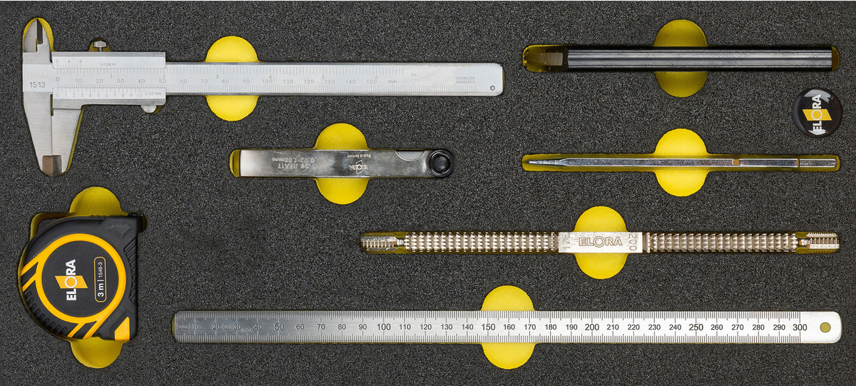 Elora Mess- und Prüfwerkzeug Modul ELORA-OMS-54 in Silber - Bild 1