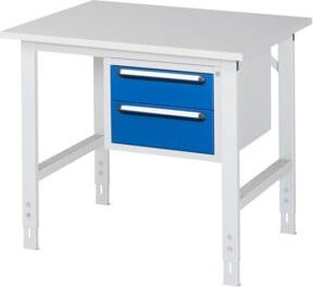 Rau Arbeitstisch Tom KM03 höhenverstellbar, B/T/H: 100 x 80 x 76-108 cm - Bild 1