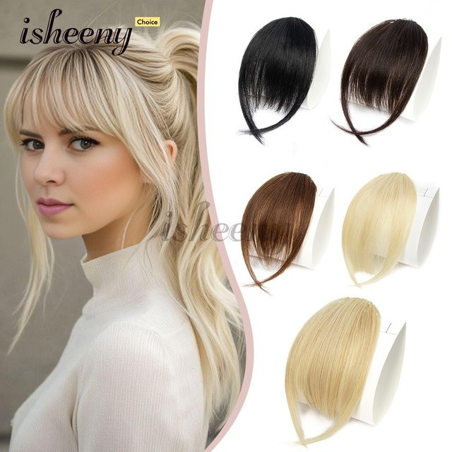 Isheeny One Clip-in Echthaar-Pony, glattes Haarteil, Damen - Bild 1