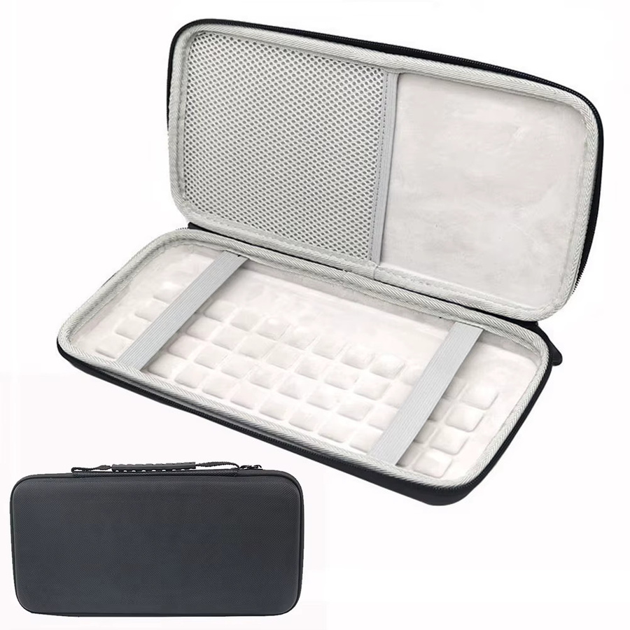 Logitech Reise-Tragetasche aus EVA-Hartschale für das MX Keys Mini Wireless Keyboard in Schwarz - Bild 4