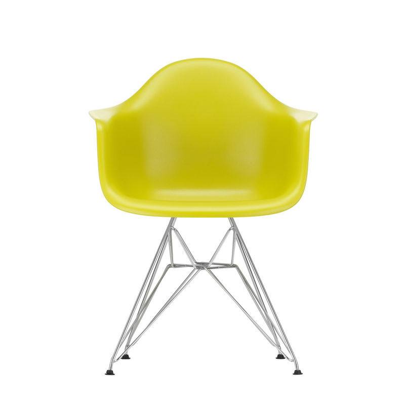 Vitra DAR Eames Plastic Armchair mit Armlehnen in Gelb - Bild 2
